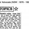 Harold Blair, Aboriginal tenor sings to packed houses. Newcastle Herald 1949